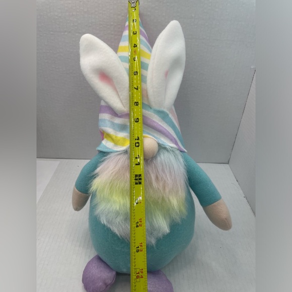 Multicolor Spring/Easter Bunny Gnome - Picture 10 of 11